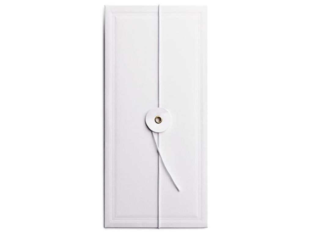 Gavekortkonvolut, Uden gavekort, Med indlæg, Hvid, 12.1x26 cm, 1 stk