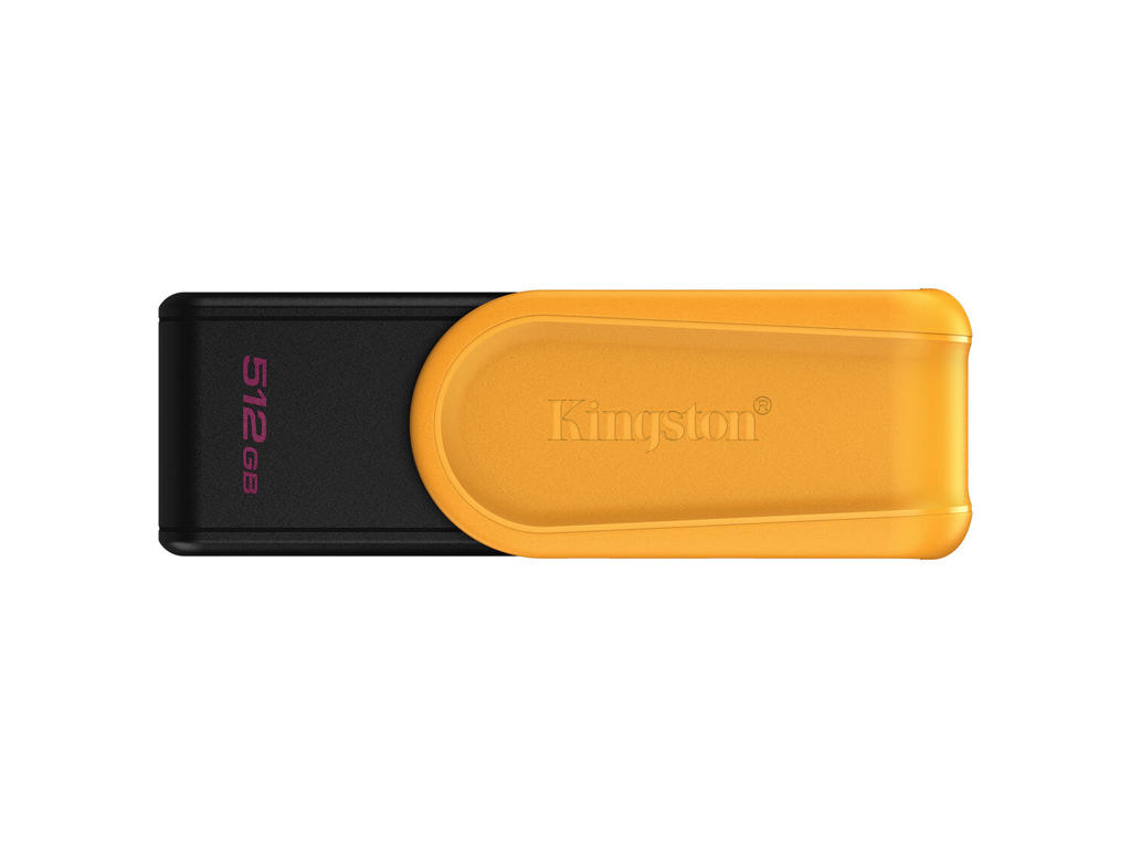 Kingston Technology DataTraveler 512 GB Portable USB 3.2 Gen 1 Exodia S (sort/gul)