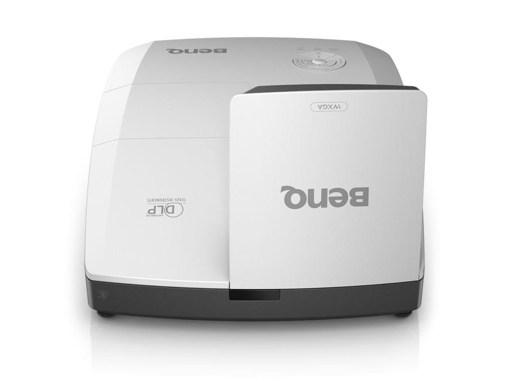 BenQ MW855UST+ Ultrakort projektor med kort projiceringsafstand 3500 ANSI lumens DLP WXGA (1280x800) 3D Sort, Hvid