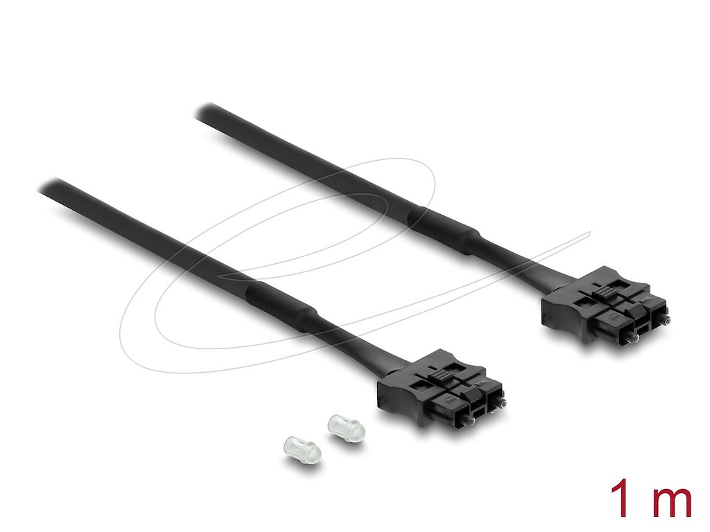 DeLOCK 91046 kabel kønsskifter Servo Sort