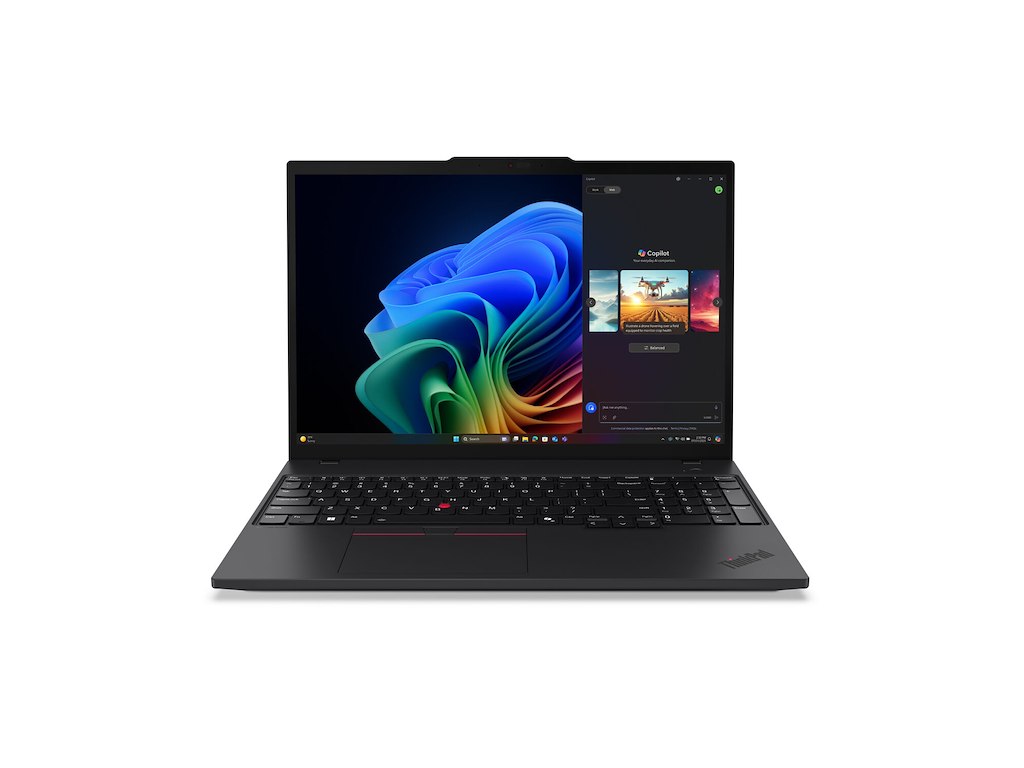 Lenovo ThinkPad T16 Gen 4 (AMD) Copilot+ PC AMD Ryzen AI 7 350 Laptop 40,6 cm (16") WUXGA 32 GB DDR5-SDRAM 1 TB SSD Wi-Fi 7 (802.11be) Windows 11 Pro Nordisk Sort