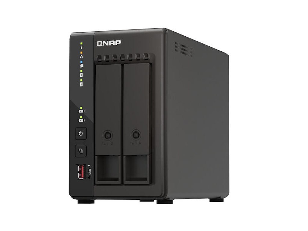 QNAP TS-253E NAS Tower Intel® Celeron® J6412 8 GB 4 TB HDD QNAP QTS Sort