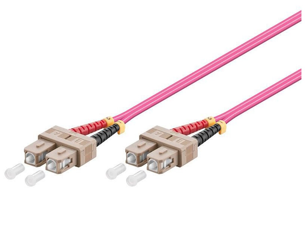Microconnect FIB2220005-4 InfiniBand og fiberoptisk kabel 0,5 m SC Violet