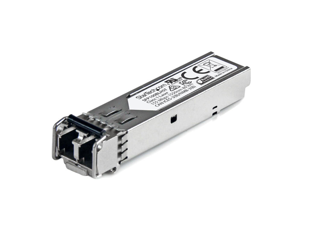 StarTech.com SFP100BLHST modul til netværksmodtager Fiberoptisk 155 Mbit/s SFP 1550 nm