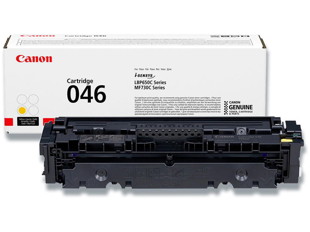 Toner, CRG-046, Yellow-gul, 2.300 sider, Canon 1247C002