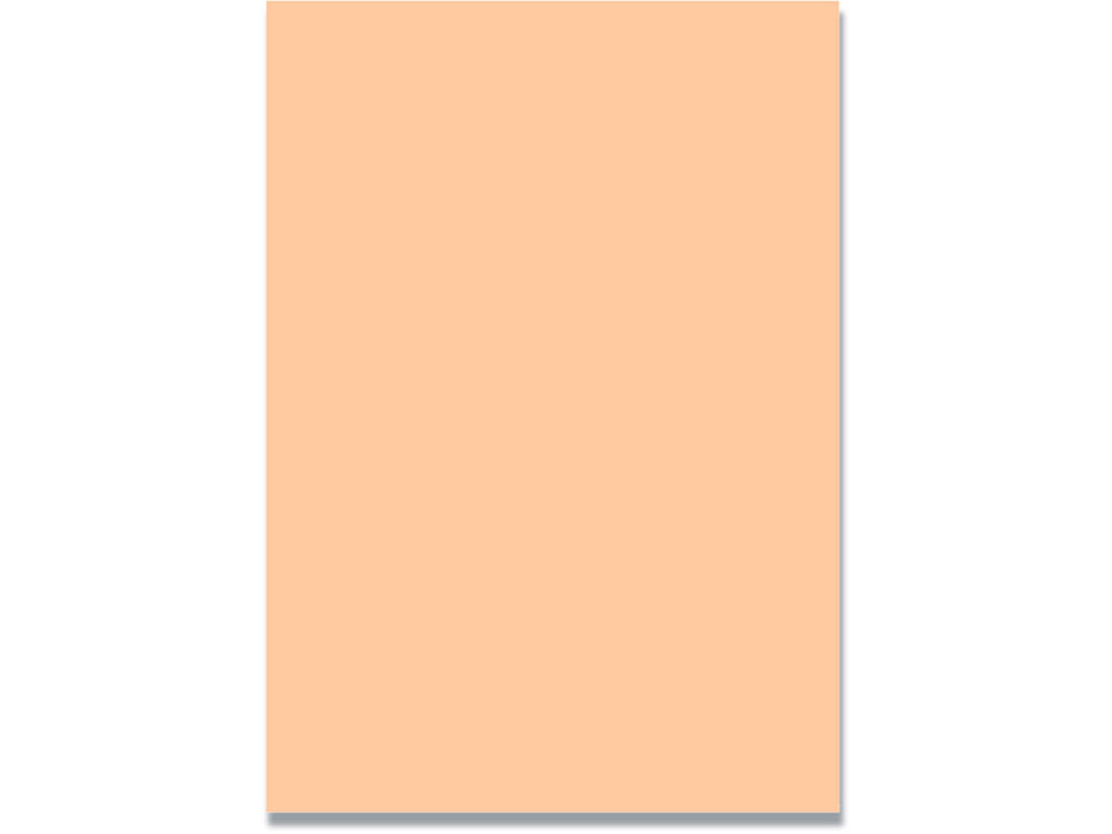 Karton, 50x70 cm, 300 g/m², Abrikos, 1 ark, BNT Folia