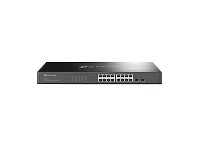 TP-Link Omada SG2218 netværksswitch Administreret L2/L2+ Gigabit Ethernet (10/100/1000) 1U Sort