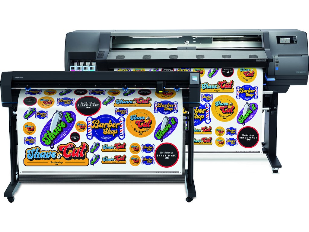 HP Latex 115 Print and Cut Plus Solution storformat printer