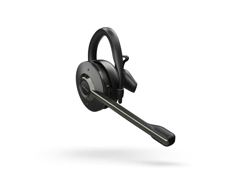 Jabra Engage 65 Headset Trådløs Ørekrog Kontor/Callcenter Micro-USB Bluetooth Sort