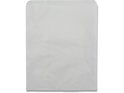 Bagerpose, 2.5kg, 280x340mm, Hvid, 40g, 1000 stk