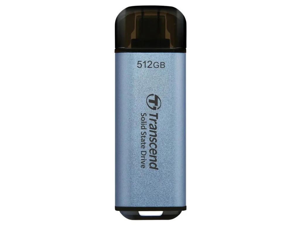 Transcend ESD300C 512 GB USB Type-C Blå