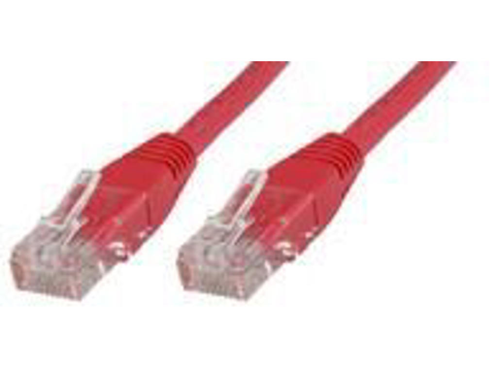 Microconnect UTP6002R netværkskabel Rød 0,2 m Cat6 U/UTP (UTP)