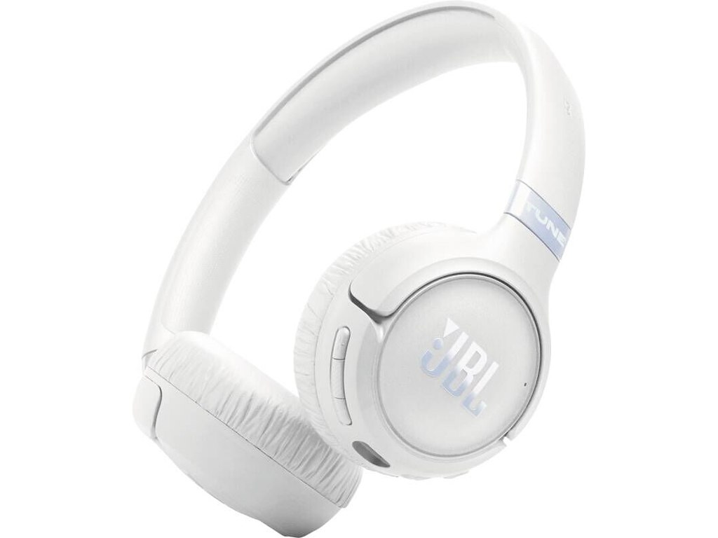 JBL Tune 680NC Headset Kabel & trådløs Opkald/musik USB Type-C Bluetooth Hvid