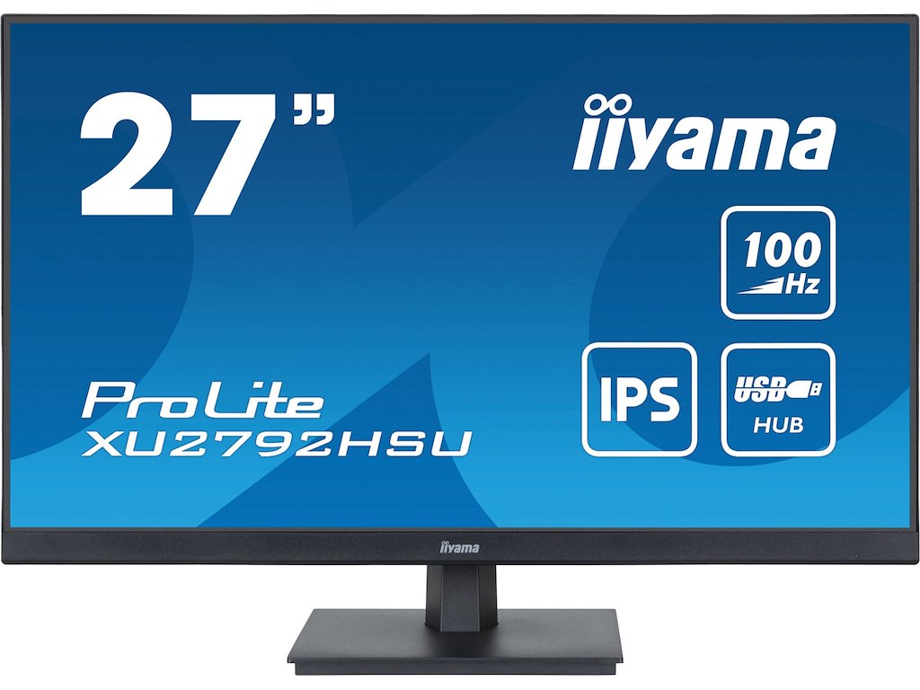 iiyama ProLite XU2792HSU-B6 computerskærm 68,6 cm (27") 1920 x 1080 pixel Fuld HD LED Sort