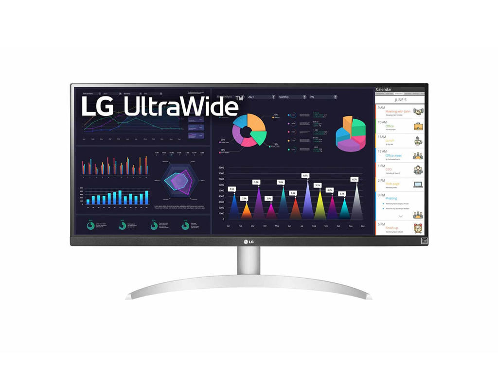 LG 29WQ600-W.AEU computerskærm 73,7 cm (29") 2560 x 1080 pixel Fuld HD LCD Bordplade Hvid