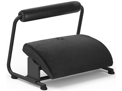 Fodstøtte, Med varme, Buet, Sort, Twinco TWIN Ergonomic