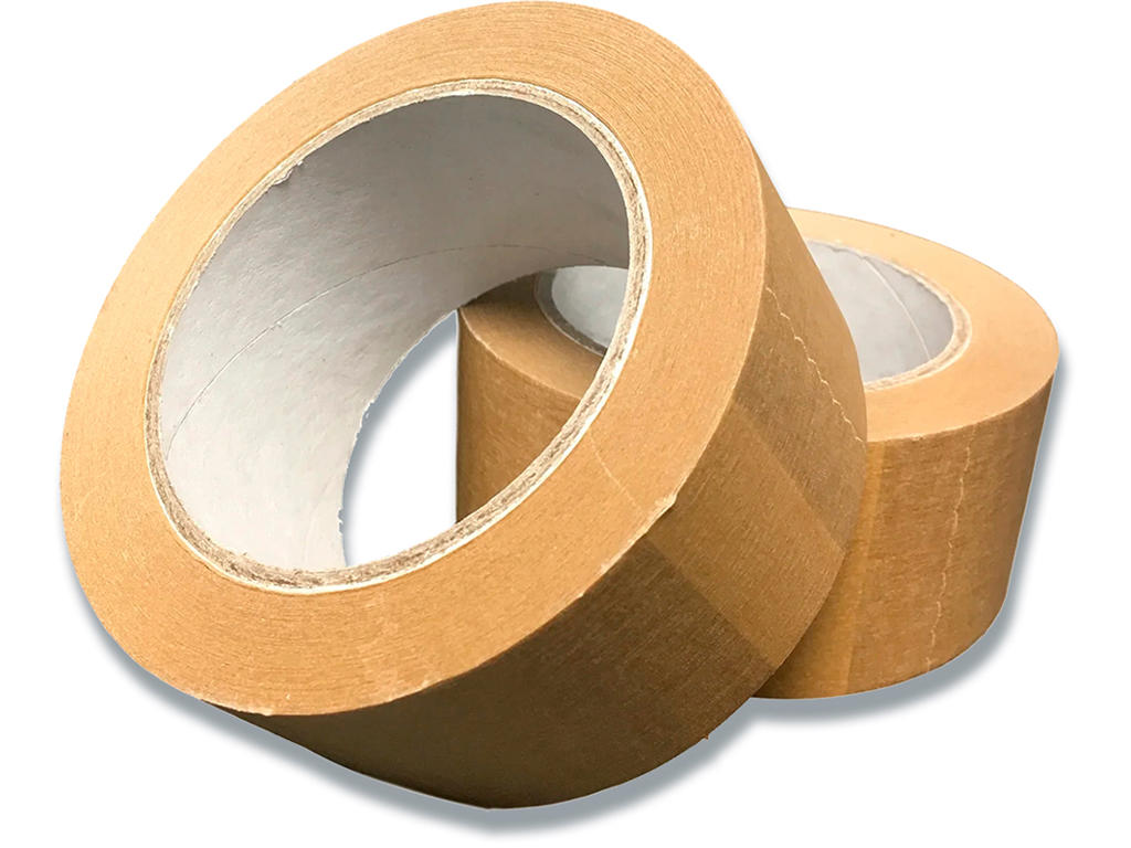 Papirtape, Brun, 50mmx50m, 1 rulle