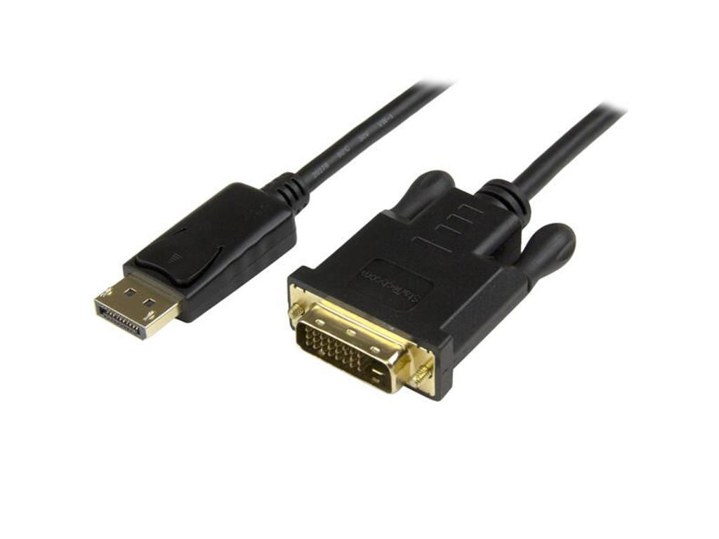 StarTech.com DP2DVI2MM3 videokabel adapter 0,914 m DisplayPort DVI-D Sort