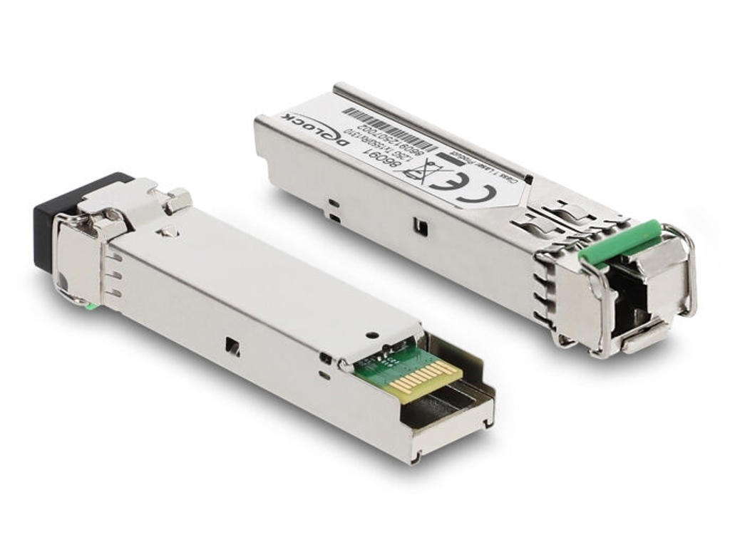 DeLOCK 86091 modul til netværksmodtager Fiberoptisk 1000 Mbit/s SFP