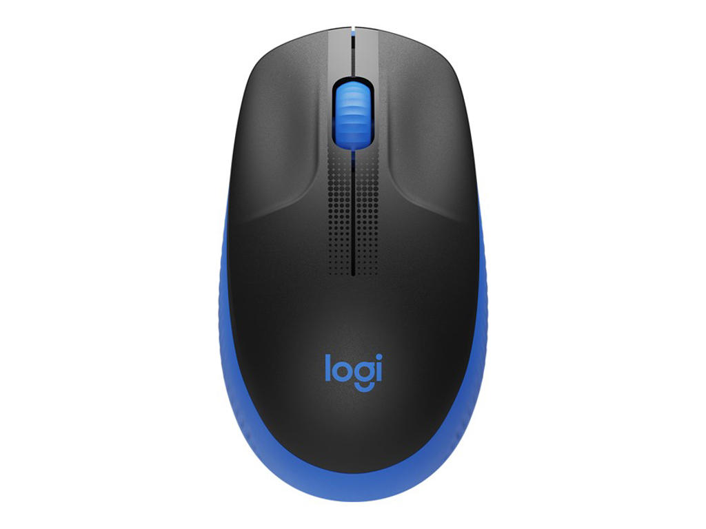 Logitech M190 Full-size wireless mouse, Blue