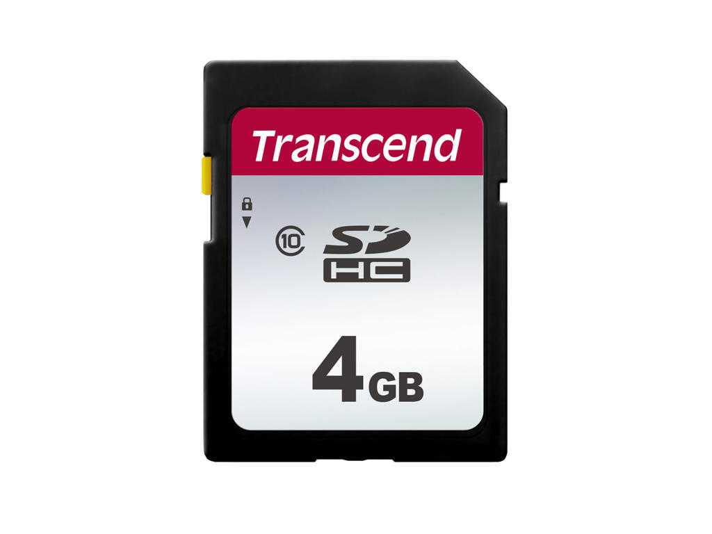 Transcend SDHC 300S 4GB NAND Klasse 10