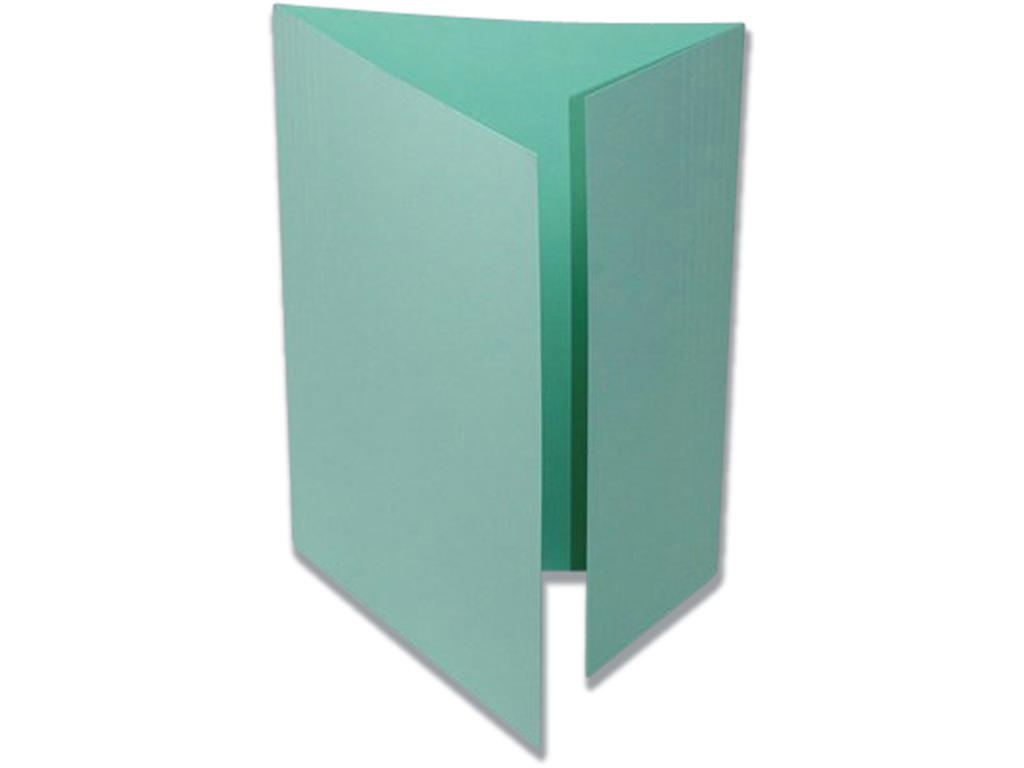 Sagsmappe, 1 klap, Folio, Grøn, Ferco Nr. 103/8 Med 8 cm udvidelse 