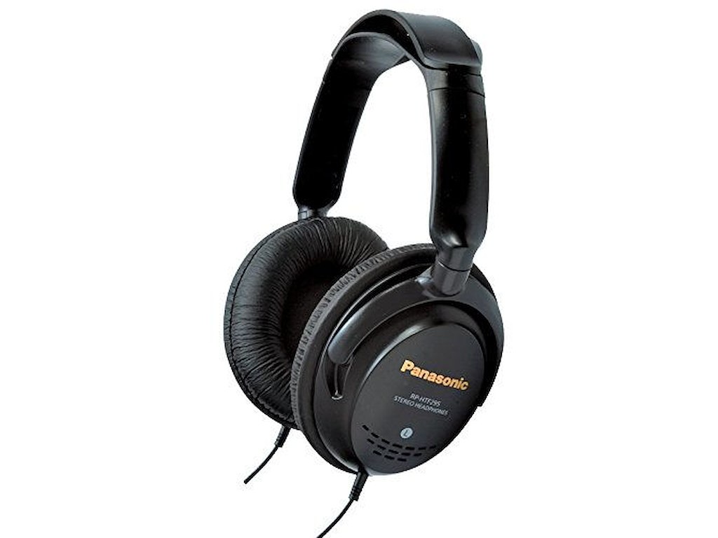 Panasonic RP-HTF295E-K hovedtelefoner/headset Ledningsført Musik Sort