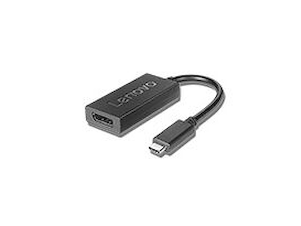 Lenovo 4X90Q93303 videokabel adapter 0,2 m USB Type-C DisplayPort Sort