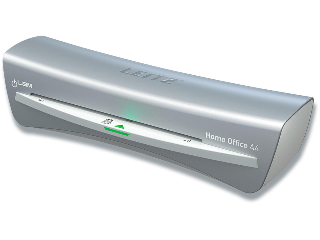 Lamineringsmaskine, Til lamineringslommer, Varm, A4, Leitz iLAM Home Office