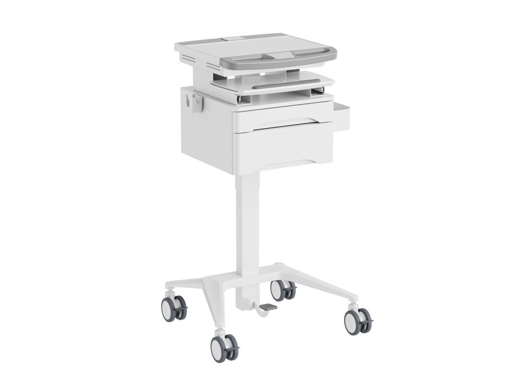 Multibrackets 7920 administration af bærbar enhed - vogn & kabinet Bærbar enhedsadministrationsvogn Sølv, Hvid