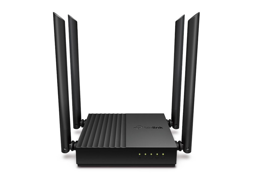 TP-Link ARCHER A64 trådløs router Gigabit Ethernet Dual-band (2,4 GHz / 5 GHz) Sort