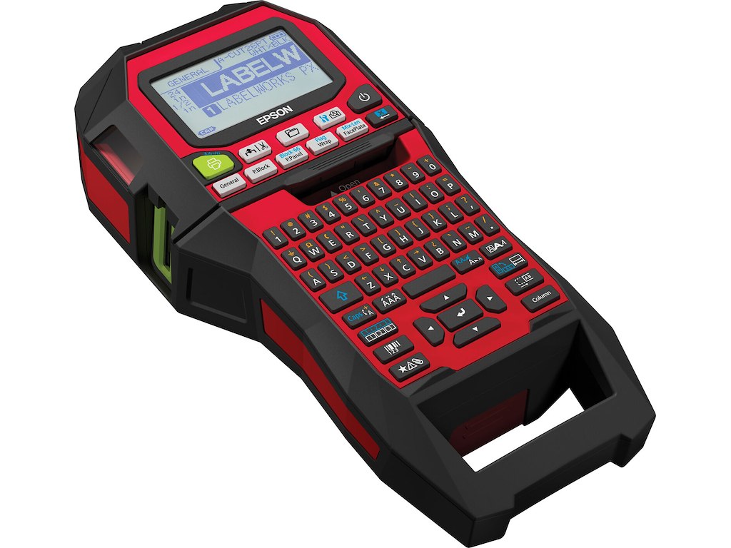 Epson LabelWorks LW-Z900FK Qwerty etiketprinter Termisk overførsel 360 x 360 dpi 35 mm/sek. Ledningsført
