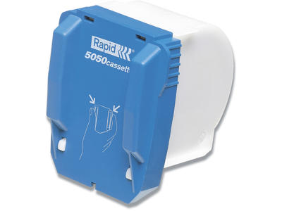 Hæfteklammekassette, 50 ark, 5000 klammer, Rapid 5050e, Rapid R5050e