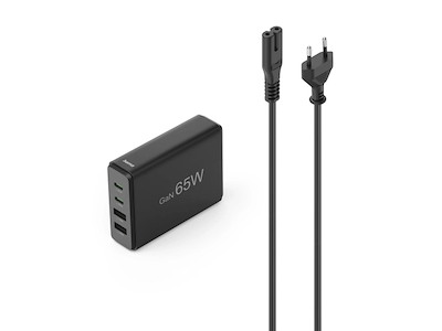 Hama 00201979 mobile device charger Laptop, Power bank, Smartphone, Tablet Black AC Fast charging Indoor