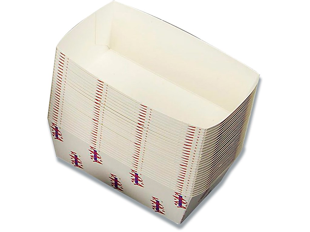 Pommes frites bakke no. 2 100stk/pose 611ml