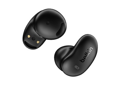 Belkin SoundForm Anywhere Headset Kabel & trådløs I ørerne Opkald/musik USB Type-C Bluetooth Sort