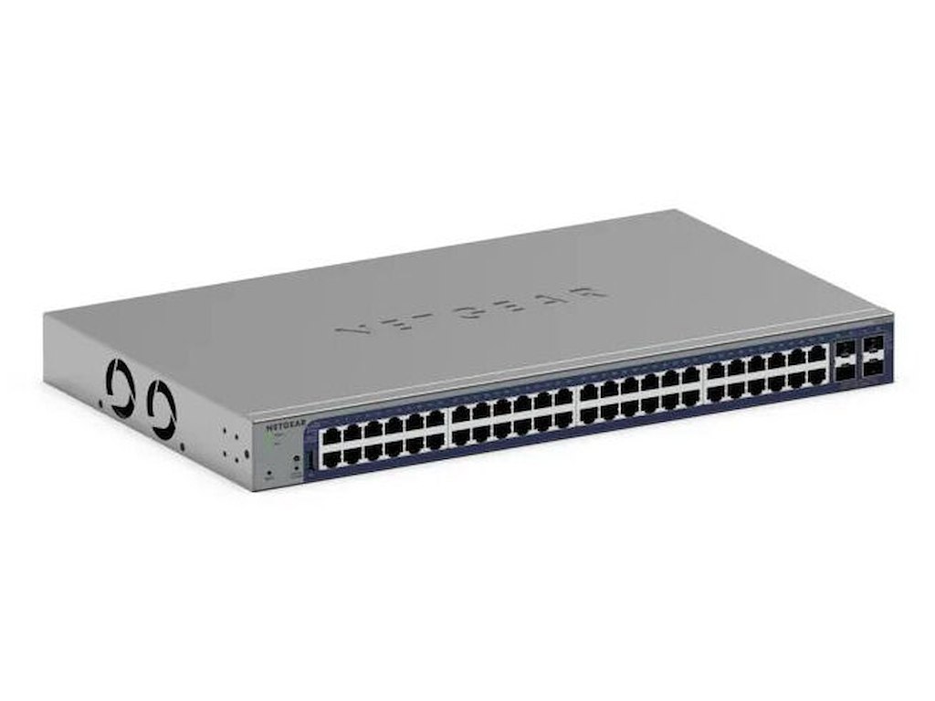 NETGEAR GS752TXUP Administreret Gigabit Ethernet (10/100/1000) Strøm over Ethernet (PoE) 1U Grå