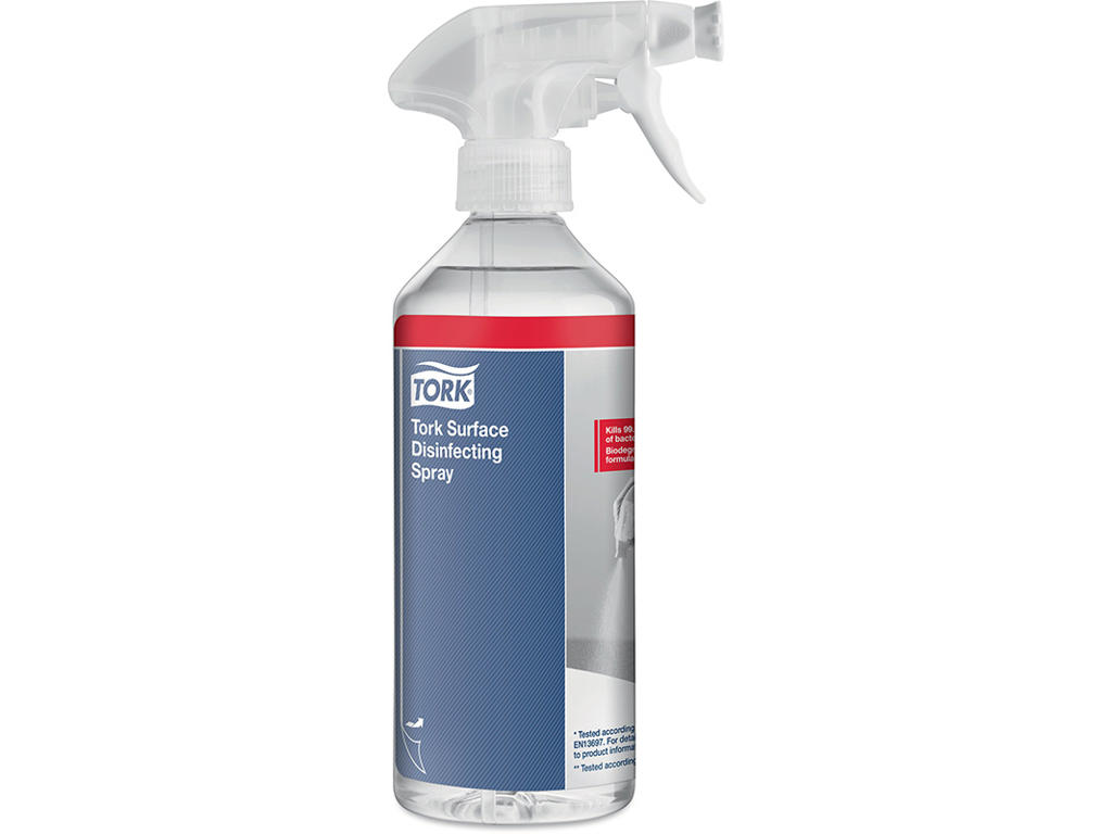 Overfladedesinfektion, Spray, 500 ml Tork 