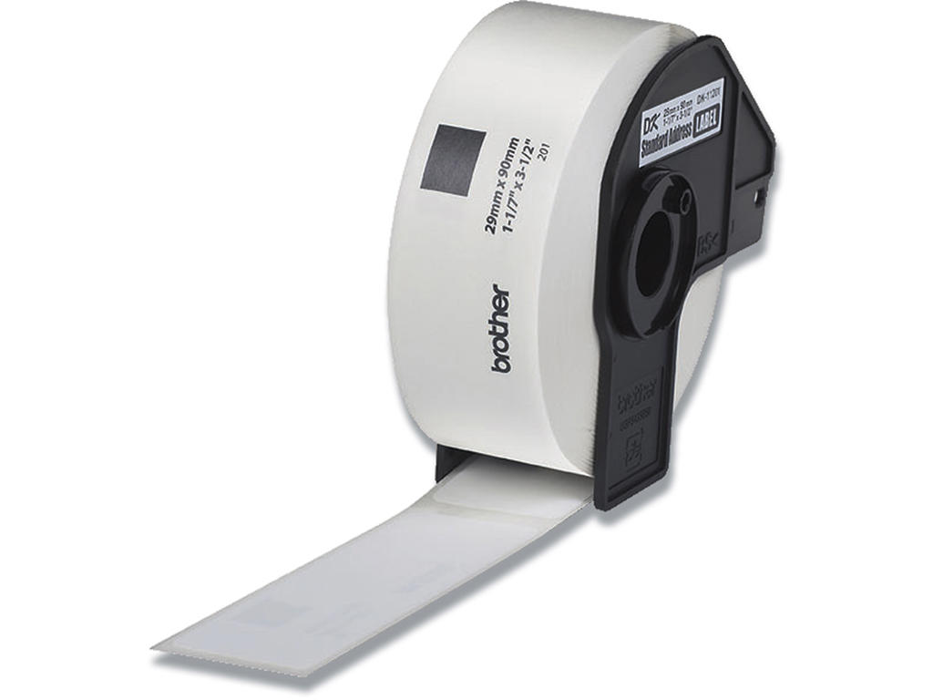Labeltape, Fragt etiketter, 62 x 100 mm, 1 rulle, Brother P-Touch DK-11202