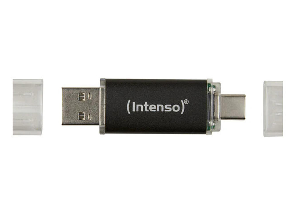 Intenso Twist Line USB flash drive 512 GB USB Type-A / USB Type-C 3.2 Gen 1 (3.1 Gen 1) Anthracite