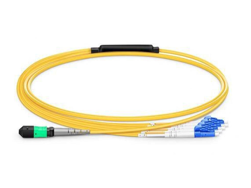 Lanview LVO230610-MTP InfiniBand og fiberoptisk kabel 10 m LC Violet