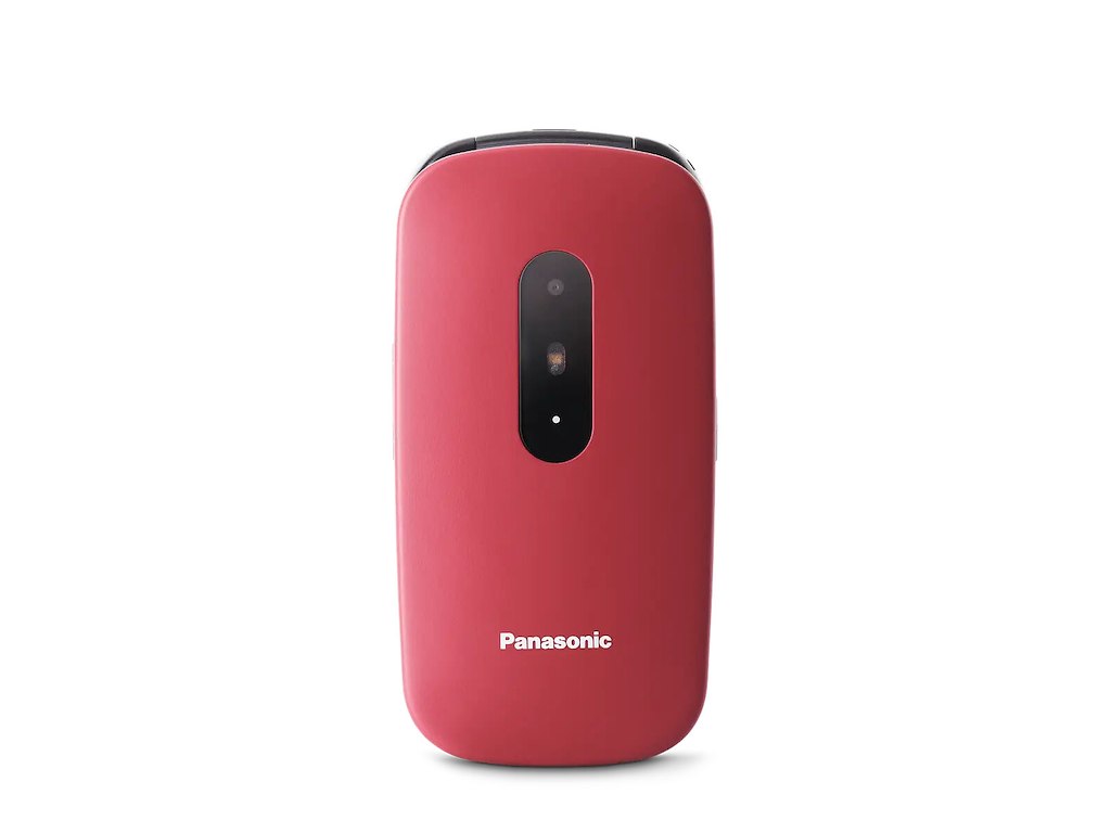 Panasonic KX-TU446 6,1 cm (2.4") 110 g Rød Senior telefon