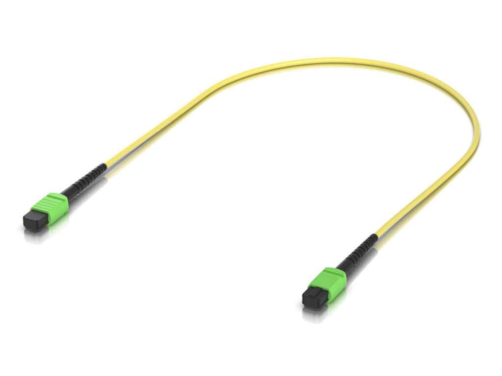 Ubiquiti UACC-OFC-SA-MPMP-0.5M-10 InfiniBand og fiberoptisk kabel 0,5 m MPO Gul