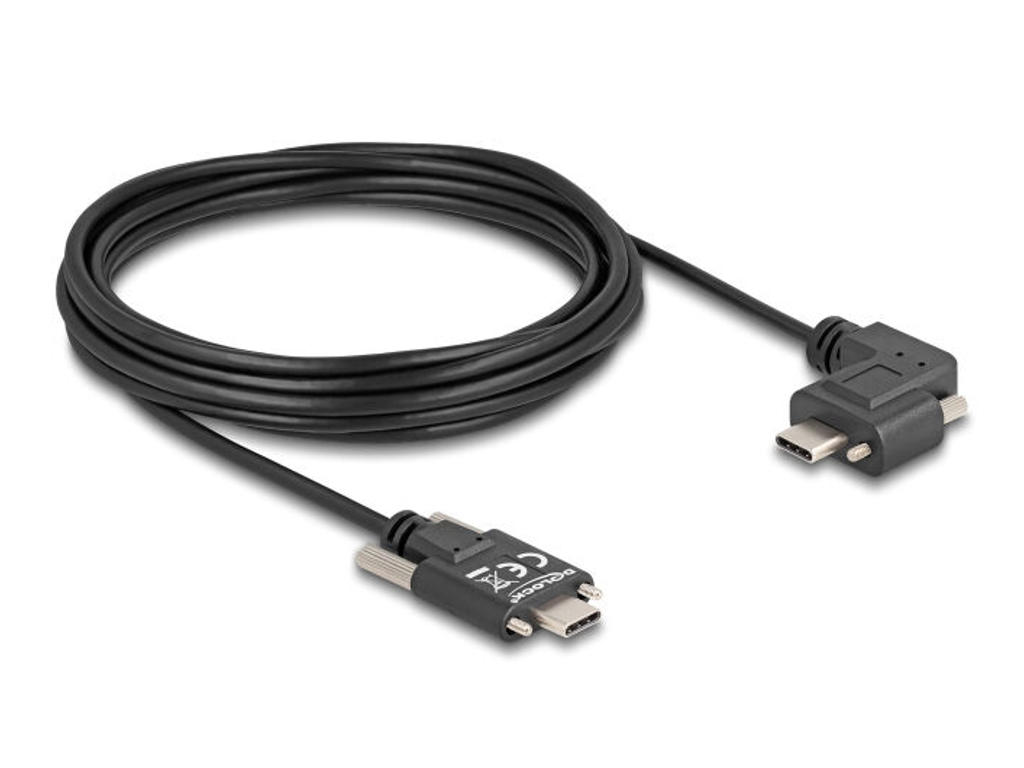 DeLOCK 80959 USB-kabel USB 2.0 5 m USB C Sort