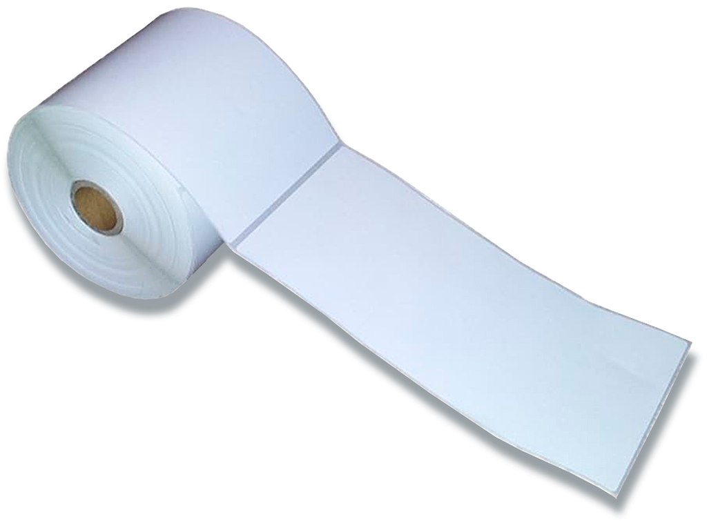 Etiketter, 102x192 mm, Hvid, 350 etiketter i alt, Thermo ECO