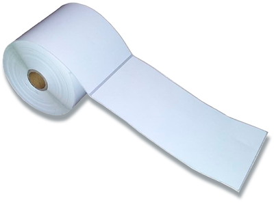 Etiketter, 102x192 mm, Hvid, 350 etiketter i alt, Thermo ECO