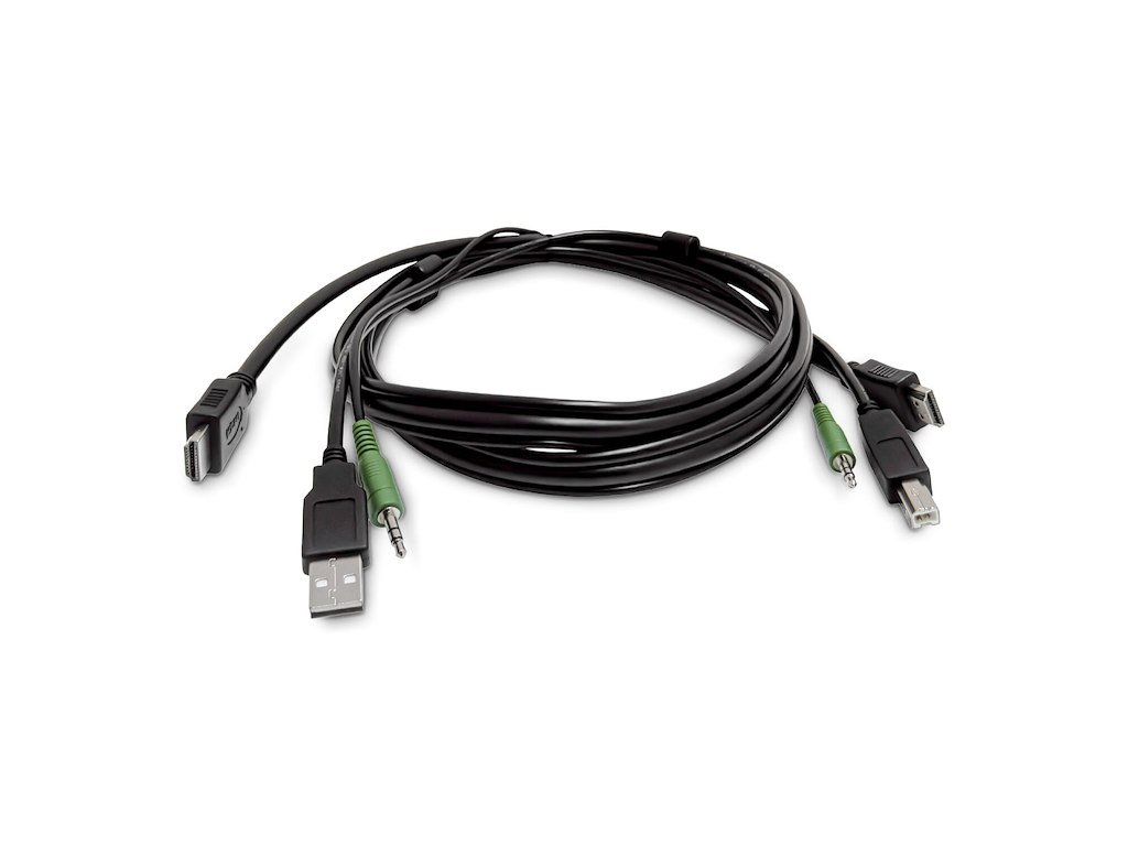 StarTech.com SKHDMMKVM-10-TAA KVM-kabel Sort 3 m