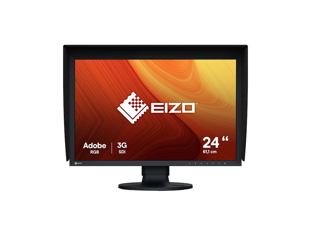 EIZO ColorEdge CG2400SV computerskærm 61,2 cm (24.1") 1920 x 1200 pixel WUXGA LCD Sort