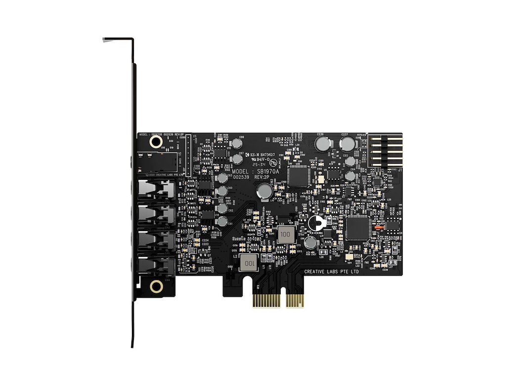 Creative Labs Sound Blaster Audigy Fx Pro Intern 7.1 kanaler PCI-E