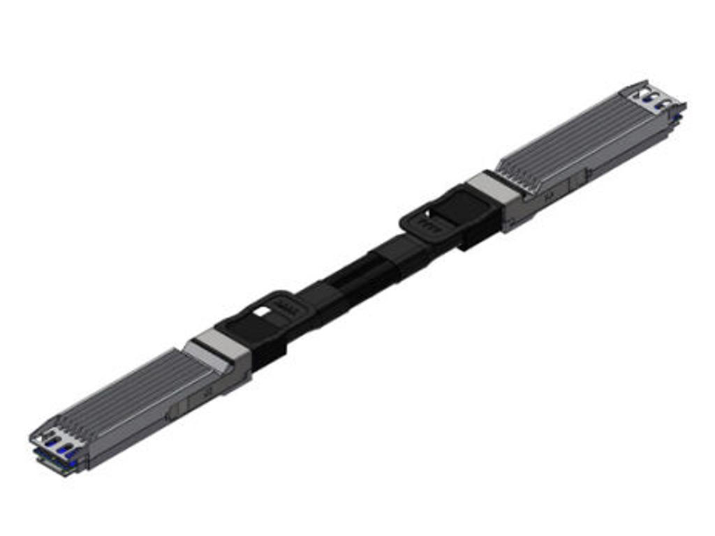 Nvidia 980-9I601-00N004 InfiniBand og fiberoptisk kabel 4 m OSFP Sort